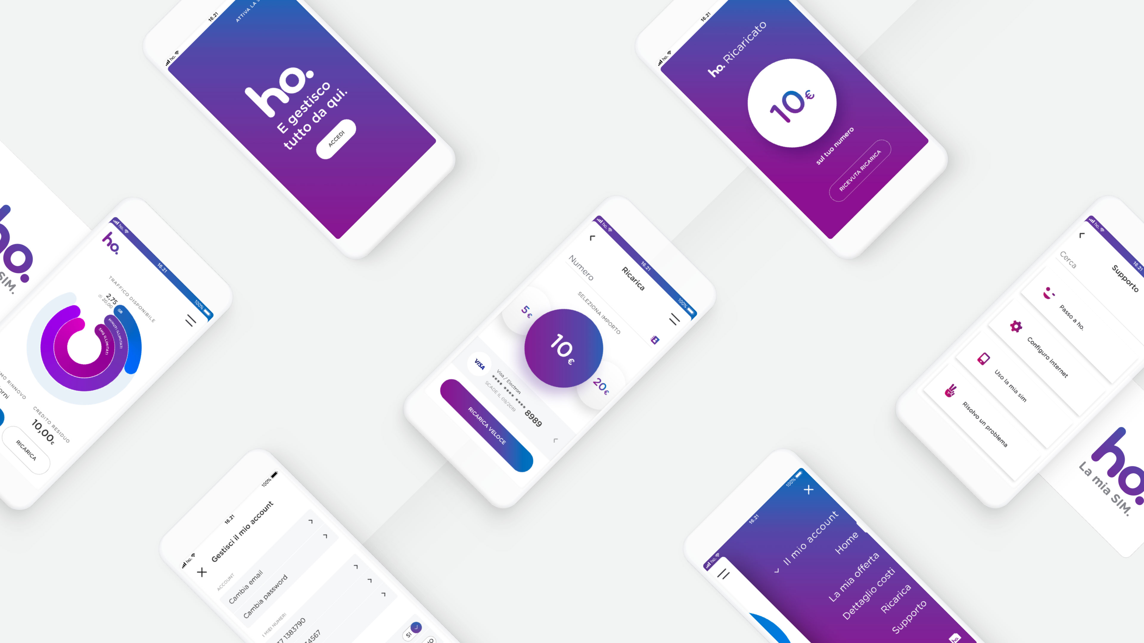 Ho. mobile | Product Design
